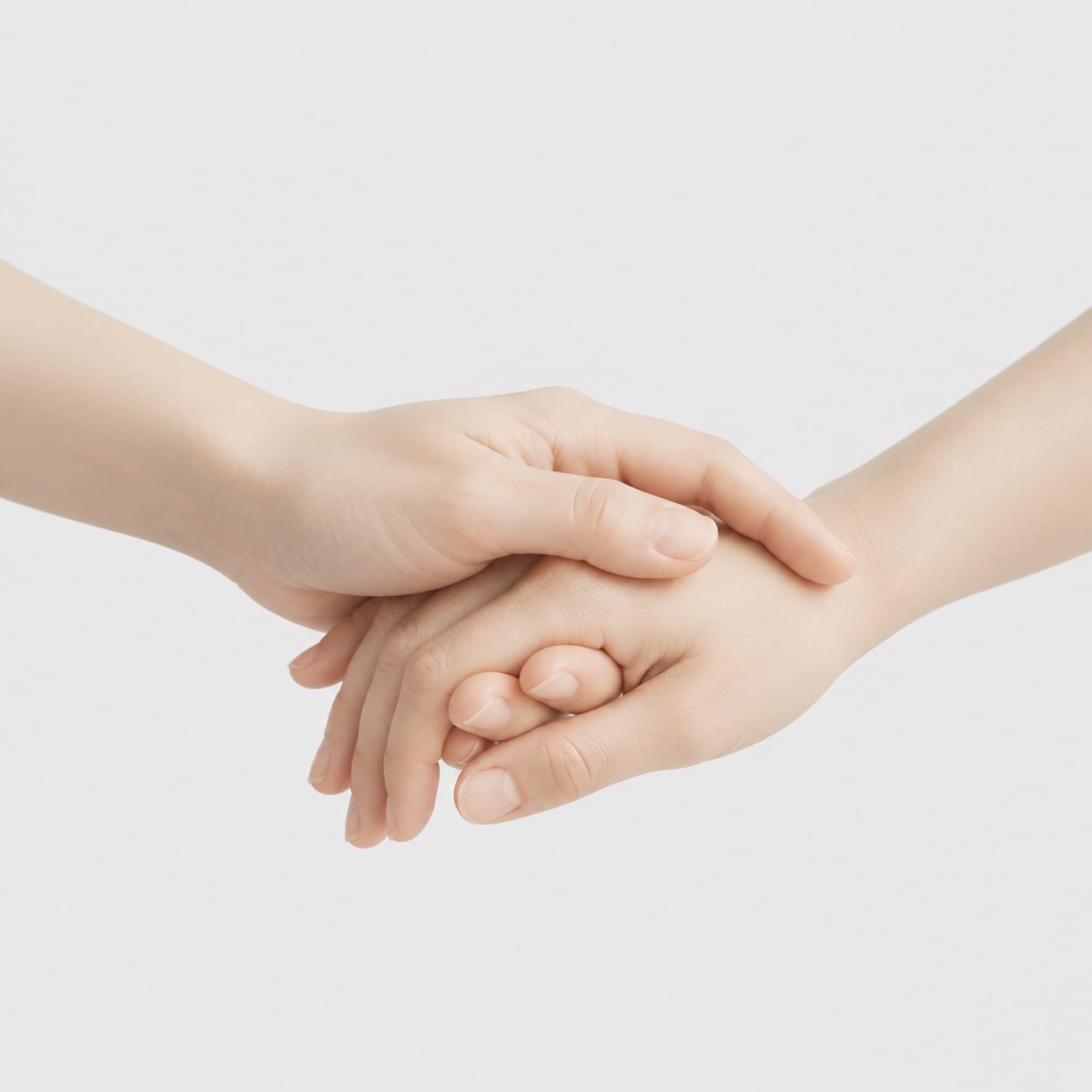 Two people shaking hands
